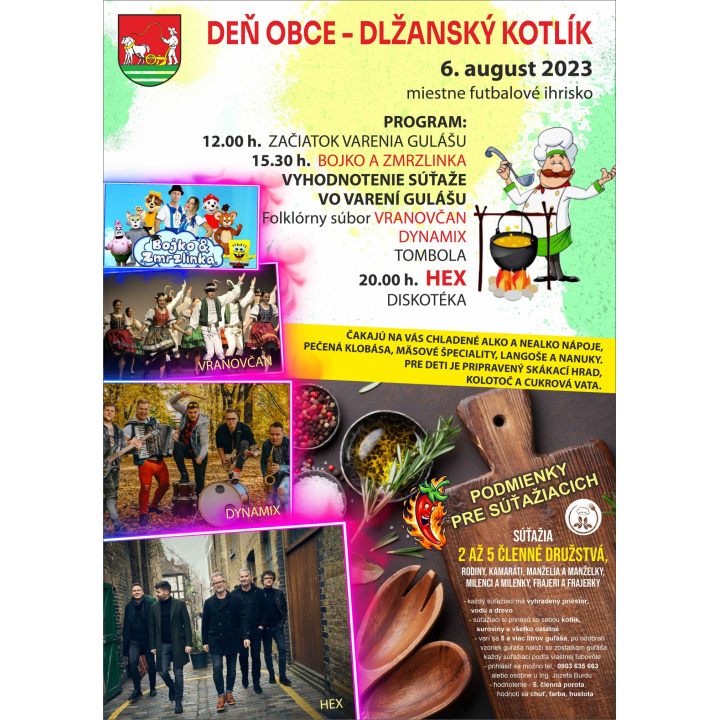 Deň obce - 6.8.2023