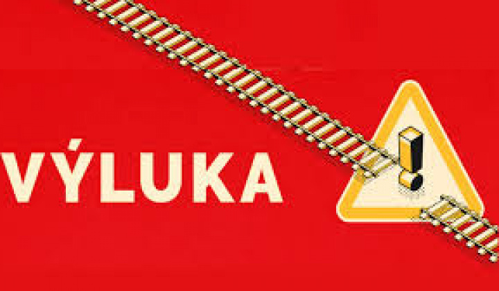 Fotka - Výluka vlakov