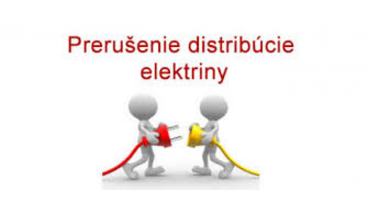 Prerušenie  distribúcie el.energie