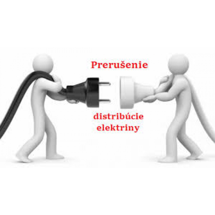 Prerušenie distribúcie elektriny